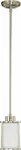 Nuvo 60-2866 Mini Pendant Light Fixture Brushed Nickel Finish. Fixed Price $126.99.