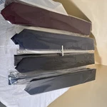 Zenxus Skinny For Men Solid Color 2.5 Inch Slim Neckties 4 Pack Plain. Fixed Price $29.50.