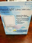 Verilux Happylight Liberty Therapy Energy Lamp With 2 Interchangeable Lenses A1. Fixed Price $24.99.