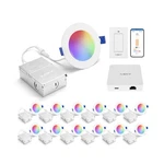 Xsky Smart Recessed Lighting 4 Inch 12 Pack Color Changing Zigbee 3.0 Matter .... Fixed Price $343.57.