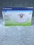 Westinghouse Ceiling Fan Led Light Kit 3 Brushed Nickel Frosted Glass 120W. Fixed Price $29.74.