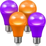 Lohas Led Halloween Light Bulbs 4 Pack, Purple-orange. Fixed Price $31.70.