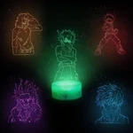 Anime 3D Led Night Light Inspired By My Hero Academia Rgb Lamp 5-IN-1 W/ Remote. Fixed Price $26.99.