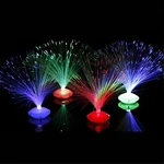 Fiber Optic Lamp Light Holiday Wedding Centerpiece Led 4PKS. Fixed Price $12.50.