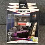 Lot Of 3 New Monster Motion Reactive Multi-color Led Light Strip Remote 6.5FT. Fixed Price $25.12.