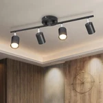 Ketom 4-LIGHT Track Lighting Fixtures Ceiling, GU10 Black Matte 4-HEADS. Fixed Price $53.99.