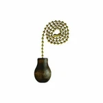 Westinghouse Lighting Corp 12-INCH Walnut Wooden Knob Pull Chain 4 Pack. Fixed Price $10.42.