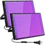 Waygor 300W Led Black Lights For Glow Party Halloween Flood. Fixed Price $108.59.