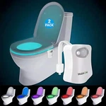 Original Toilet Night Light 2 Pack, Motion Sensor Activated Led Lamp, Fun 8 Colo. Fixed Price $20.95.
