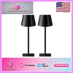 Elegant 2-PACK Cordless Table Lamps With 3 Color Dimming & Rechargeable Battery. Fixed Price $39.99.