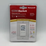 Honeywell RPLS740B 7-DAY Programmable Light Switch Timer, White New Sealed. Fixed Price $35.00.