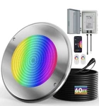 60W 10" Smart Led Pool Lights - Wifi App/remote/controller Control, Multicolor. Fixed Price $179.99.