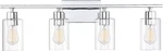 Savoy House 8-2149-4-11 Lambert Vanity, 4-LIGHT 240 Total Watts, Polished Chrome. Fixed Price $200.21.