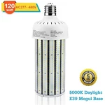 480V 120W Led Corn Light Bulb E39 Base Replace 600W Metal Halide /hps/hid 5000K. Fixed Price $67.35.