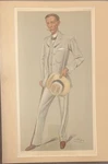 Rare Vanity Fair Spy Tokio Framed Signed Lithograph Print Caricature 1901. Fixed Price $43.65.
