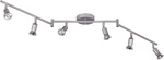 59351 Payton 6-LIGHT Foldable Track Lighting, Matte Silver. Fixed Price $76.99.