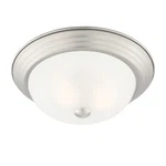 Designers Fountain 13" Decorative Light Flushmount, Pewter 1257M-PW-W. Fixed Price $44.99.