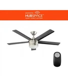Home Decorators Collection Merwry 52" Led Ceiling Fan Remote App Voice. Fixed Price $88.00.