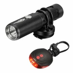 Avantek BF-H08 Bicycle Flashlight With Tail Rechargeable Headlamp Set. Fixed Price $19.95.
