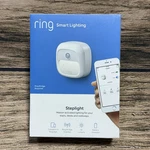 Ring Smart Lighting Motion Activated Steplight For Stairs Walkways Deck White. Fixed Price $29.95.