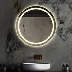Kosta 20 Inch Round Led Bathroom Vanity Mirror With Lights Dimmable Memory Fu.... Fixed Price $39.81.