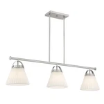 3-LIGHT Linear Chandelier By Trade Winds. Fixed Price $364.00.