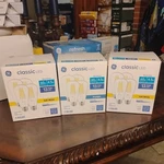 Ge 60W Eq ST19 Soft White Medium Base Dimmable Led Light Bulb (4 Pack)lot 3. Fixed Price $42.00.