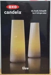 New Oxo Candela Glow Rechargeable Led Lights Set Of 2 Rare. Fixed Price $29.95.
