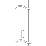 Kichler 9506AZ 84" Outdoor Post In Architectural Bronze. Fixed Price $91.97.