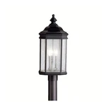 Kichler Kirkwood 3 Outdoor Post Light, Black - 9918BK. Fixed Price $354.97.