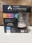 Audio Illumination Multicolor Led Bulb Bluetooth Speaker Rgbw Set Of 2 60W 8W. Fixed Price $20.00.