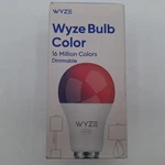 Wyze WLPA19C 1100LM Wi Fi Rgb Dimmable Led Color Smart Bulb. Fixed Price $12.30.