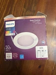 Philips 4 Led Color Changing 50 Watt Smart Recessed Downlight. Fixed Price $15.00.