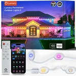 Lumary Smart Permanent Outdoor Lights 2 With Remote & Slide-base, 100FT .... Fixed Price $335.98.
