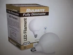 Bulbrite 60W Equivalent Dimmable Milky Filament Medium E26 Led Light 4PK. Fixed Price $35.95.