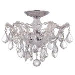 Crystorama Maria Theresa Semi Flush Mount Clear Crystal 4430-CH-CL-SAQ. Fixed Price $789.99.