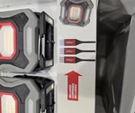 Infinity X1 Rechargeable Led Work Lights 2000 Lumen, 3-PACK, Magnetic Base New. Fixed Price $45.00.