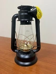 V&o 210-21000 Pathfinder Brass Trim Oil Lantern, Black. Fixed Price $30.00.
