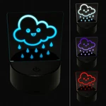 Cute Kawaii Cloud Raining 3D Illusion Led Night Light Sign Lamp. Fixed Price $19.99.
