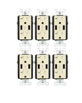 Utilitech 20AMP 125V Tamper Resistant Usb Dual Outlet Typea Light Almond 6-PACK. Fixed Price $39.99.