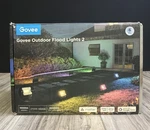 Govee Outdoor Flood Lights 2 Rgbic Warm Cold White 6 Pack Smart Matter H7058 New. Fixed Price $125.10.