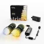 Twinkly Strings 400 Led Warm/cool White Christmas Lights, Indoor/outdoor, Alexa/. Fixed Price $304.99.