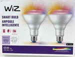 Wiz Connected 65W BR30 Led Smart Light Bulbs (2-PACK) -free S/h. Fixed Price $19.98.