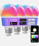 Domo Plus Smart Wifi Changing Dimmable Bulbs (4-PACK, Multicolor). Fixed Price $15.45.