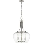 Z-lite 473P16-BN Joliet Pendant, 3-LIGHT 180 Total Watts, Brushed Nickel. Fixed Price $596.32.