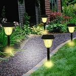 Solar Lights, Sogrand Super Bright High 10 Lumen Led Yard Pack Of 4. Fixed Price $17.76.