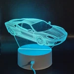 3D Night Light Touch Bedside 7 Colors Changing Led Lamps Perfect Gifts. Fixed Price $12.00.