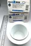 Halo Lot Of 2 White Trim Ring, Coilex Baffle, 4" 993W New. Fixed Price $30.00.