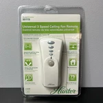 Hunter Universal 3 Speed Ceiling Fan Remote Control Model 99119. Fixed Price $39.99.