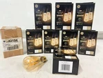 Case Of 16 Amber Glass Led Vintage-style 40W ST19 400LM Bulbs 42194. Fixed Price $72.00.